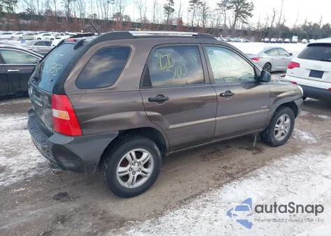 2007 Kia Sportage Lx V6 из США, поврежденный, VIN KNDJE723X77316562